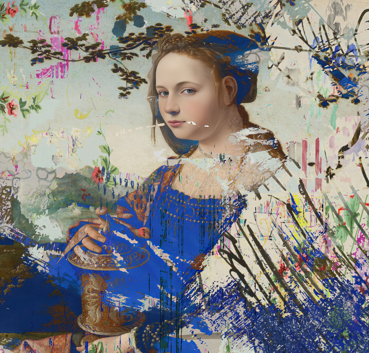 Wallpaper - Famous Paintings - Maria