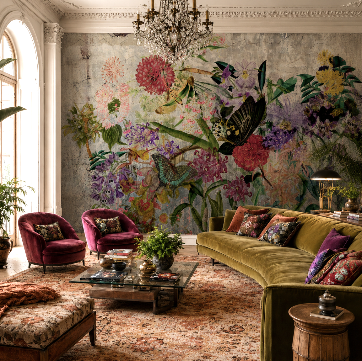 Wallpaper - Silver Walled Garden