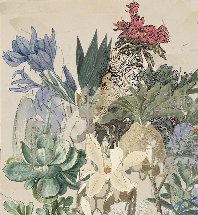 Fabric - Urban Sketches - Floral