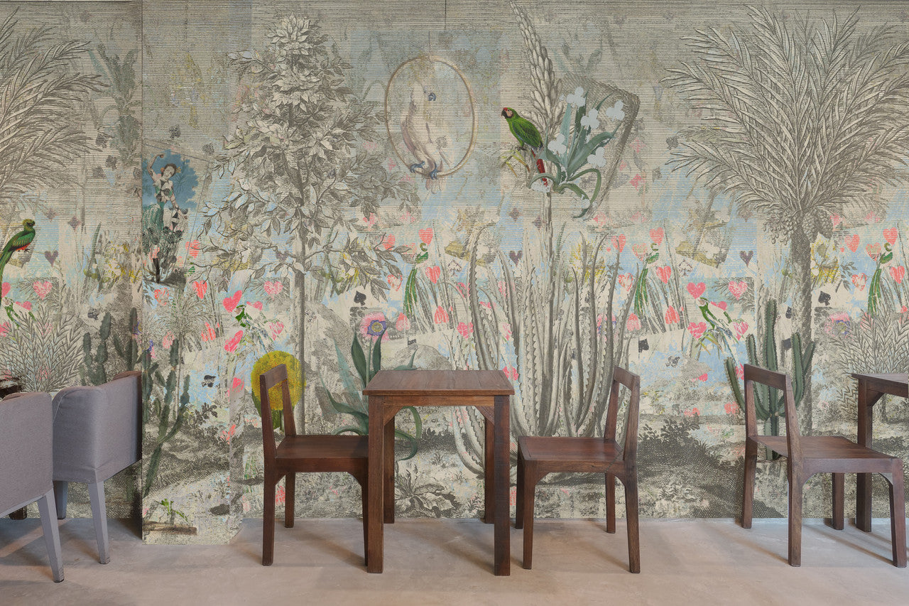 Wallpaper - The Card Players - Lucky Hand