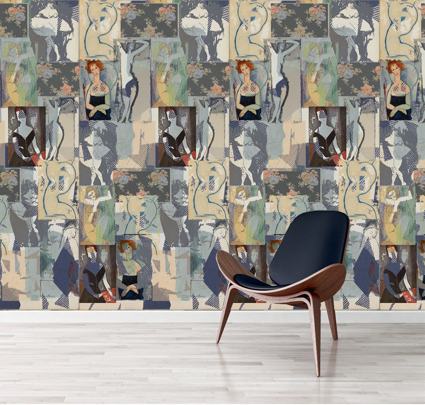 Wallpaper - Modigliani Was Here - Club Des Filles