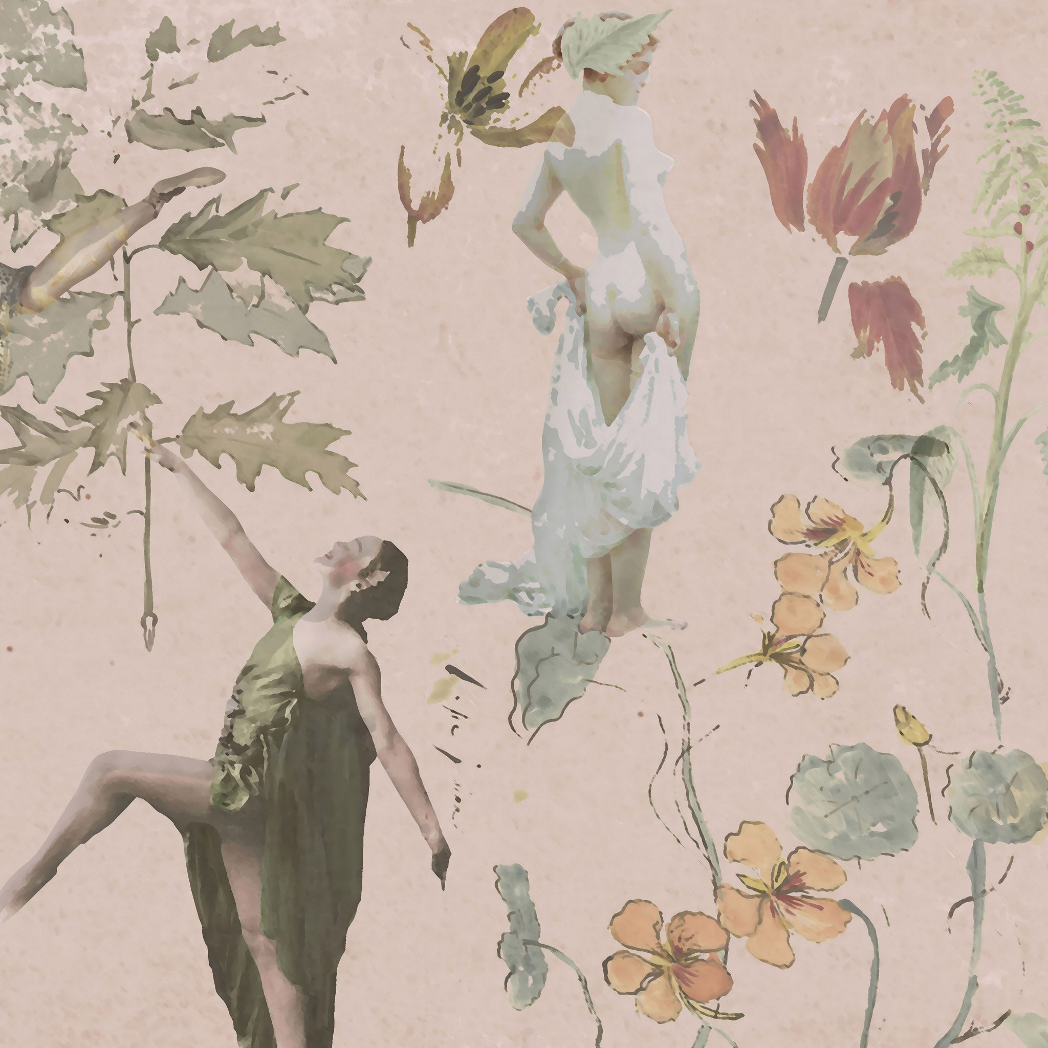 Fabric - Wallpaper Confidential - Rumours in Pink