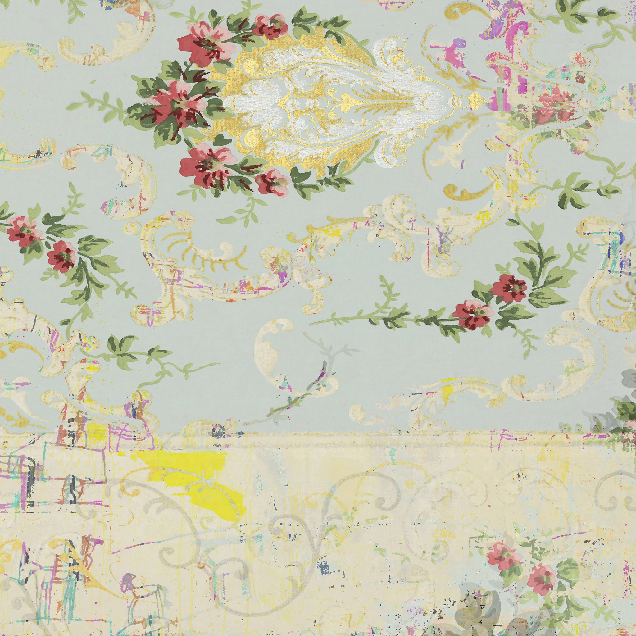 Fabric - Wallpaper Confidential - Secrets