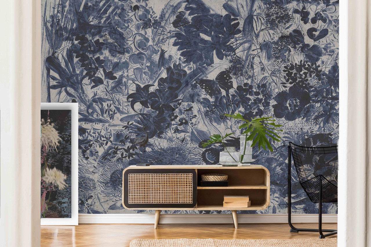 Wallpaper - Wildflowers - Inky