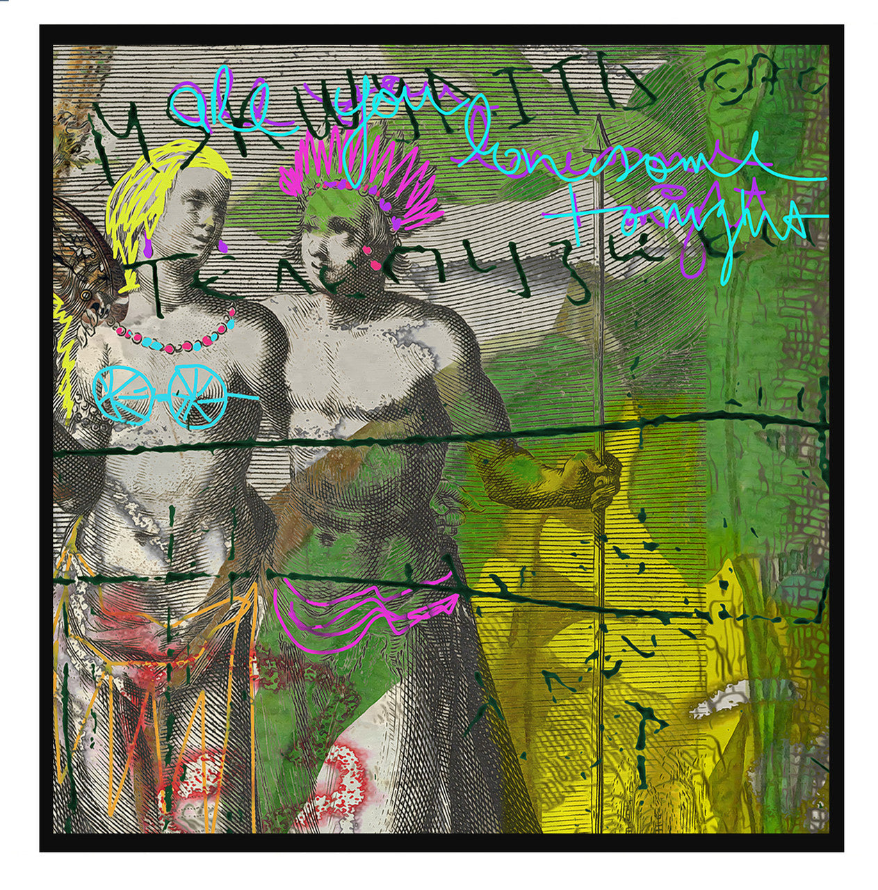 Framed Art Print - Are You Lonesome Tonight