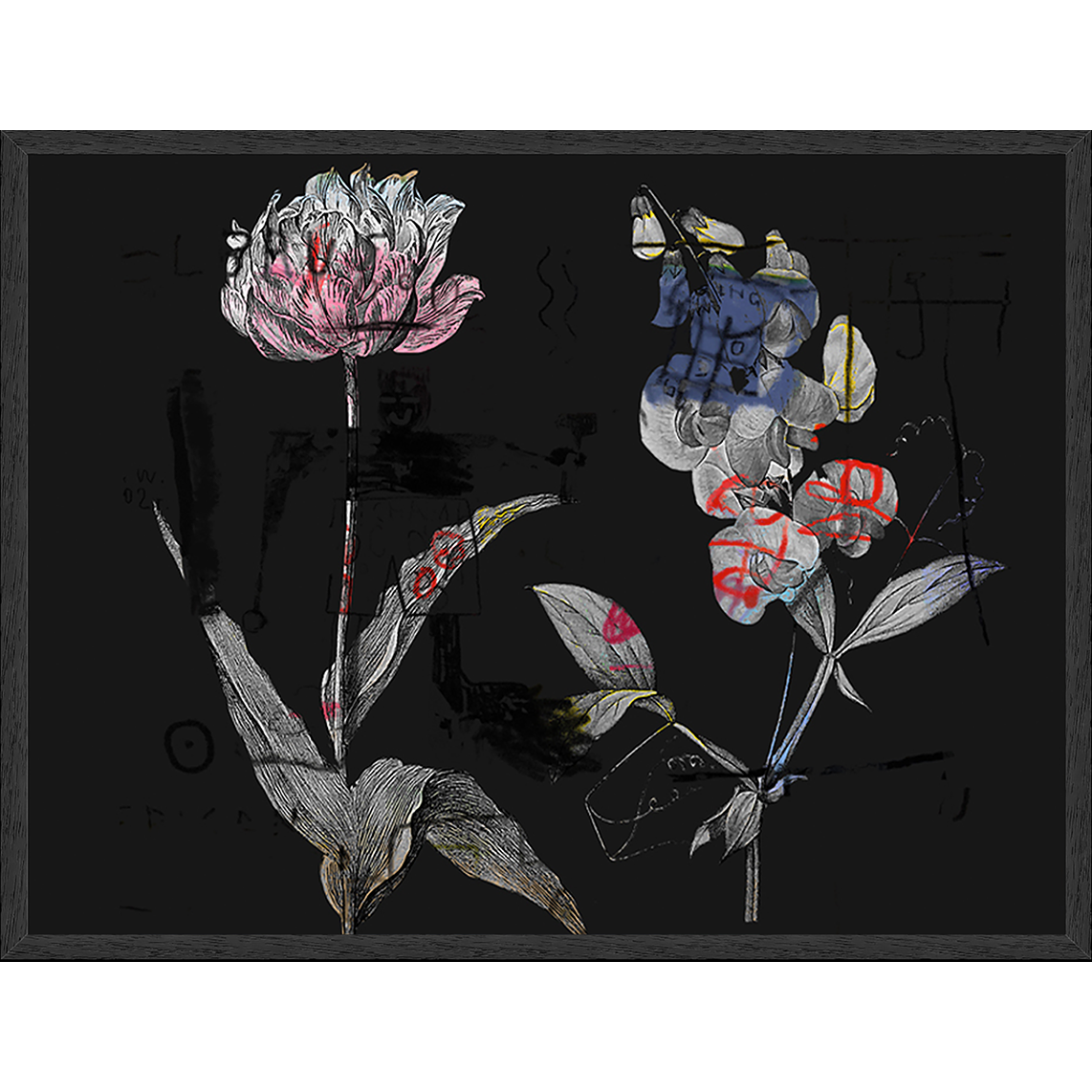 Framed Art Print - Chiaroscuro on Steroids