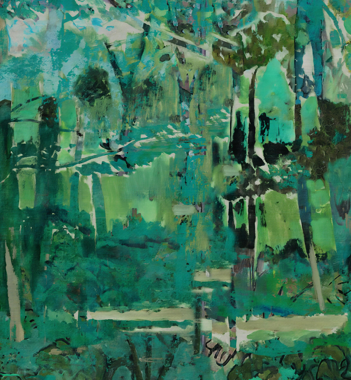 Wallpaper - Fauve Forest - Green