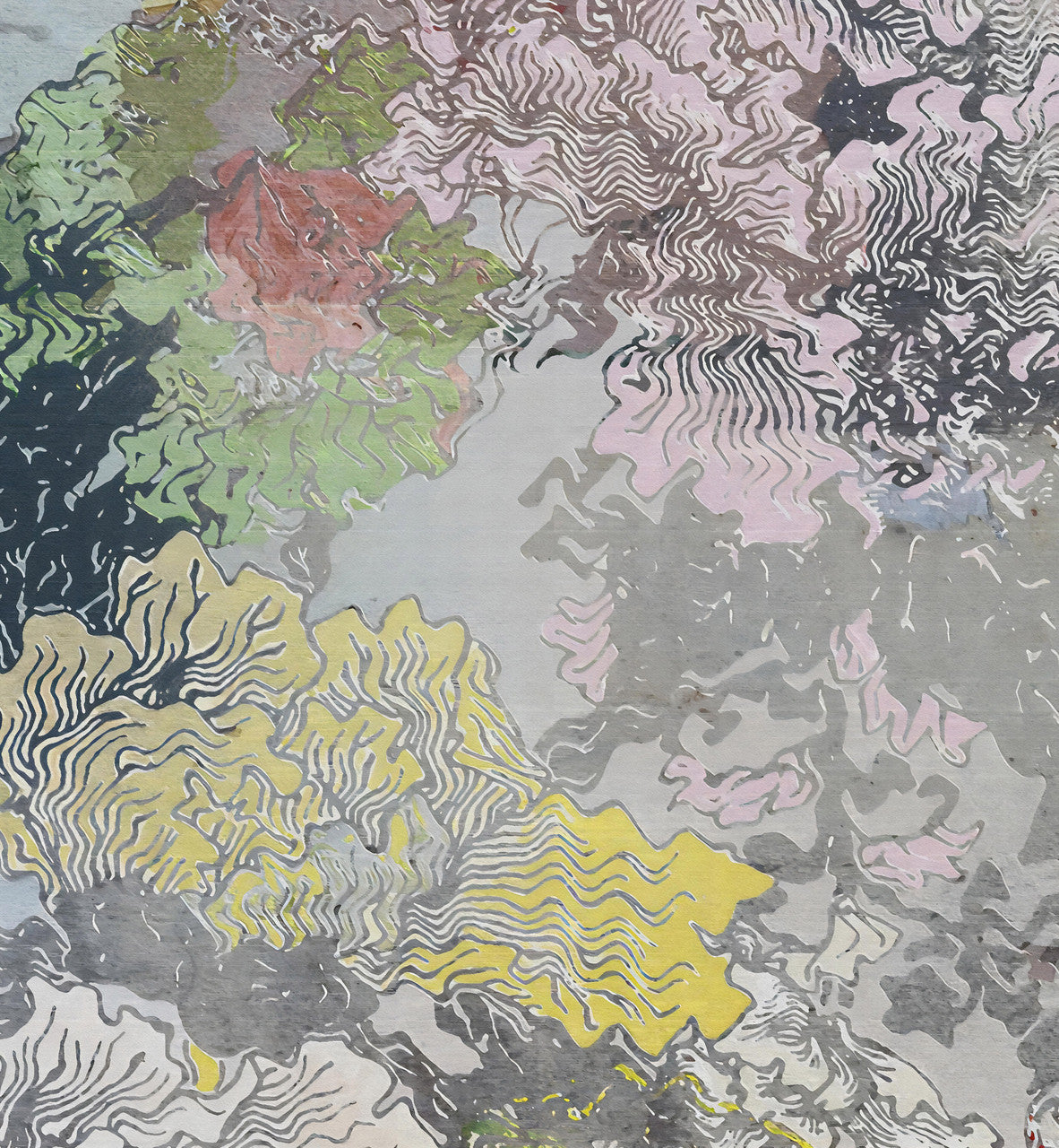 Wallpaper - Floating World - Oriental