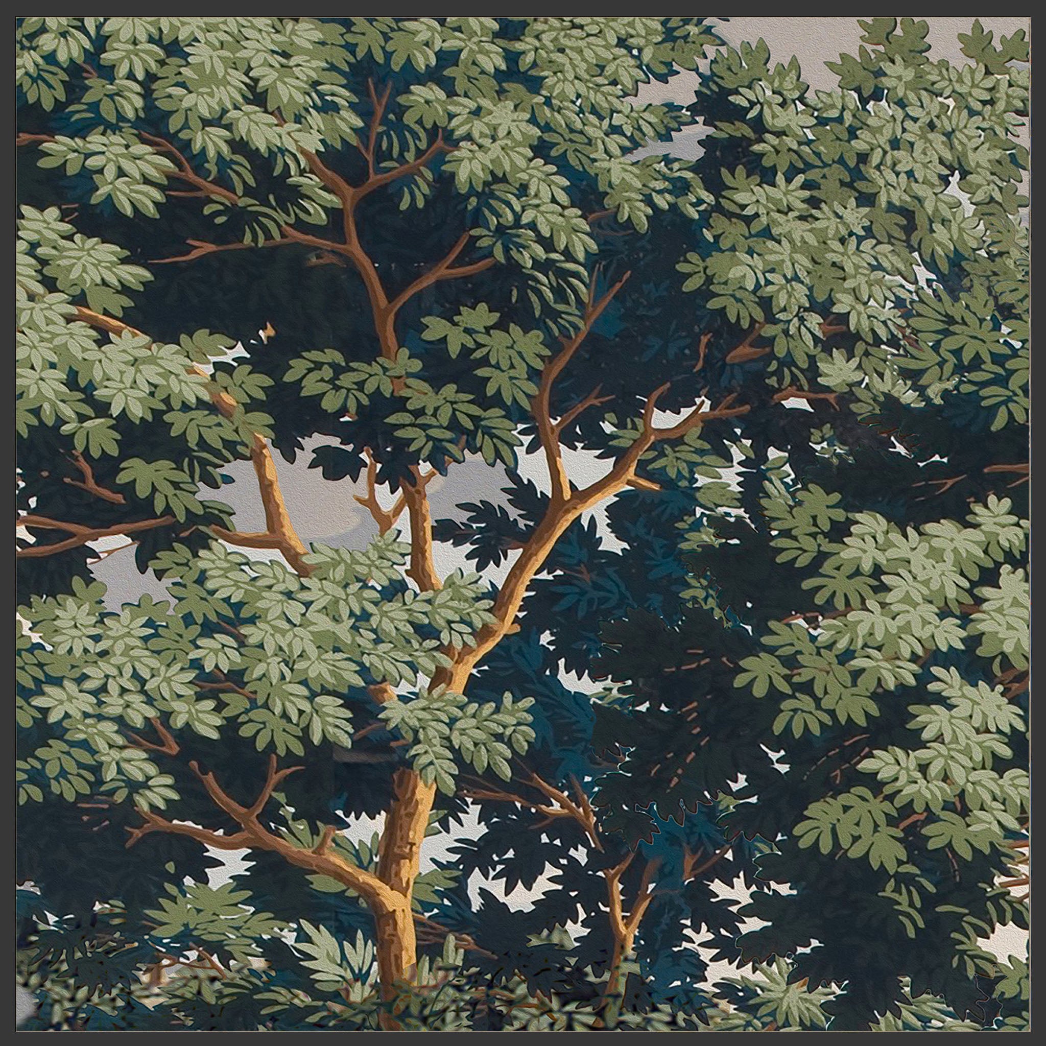 Framed Art Print - Into the Woods