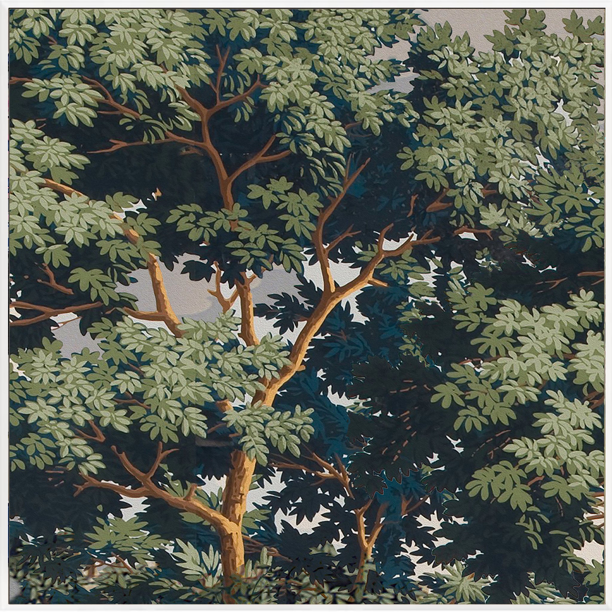 Framed Art Print - Into the Woods