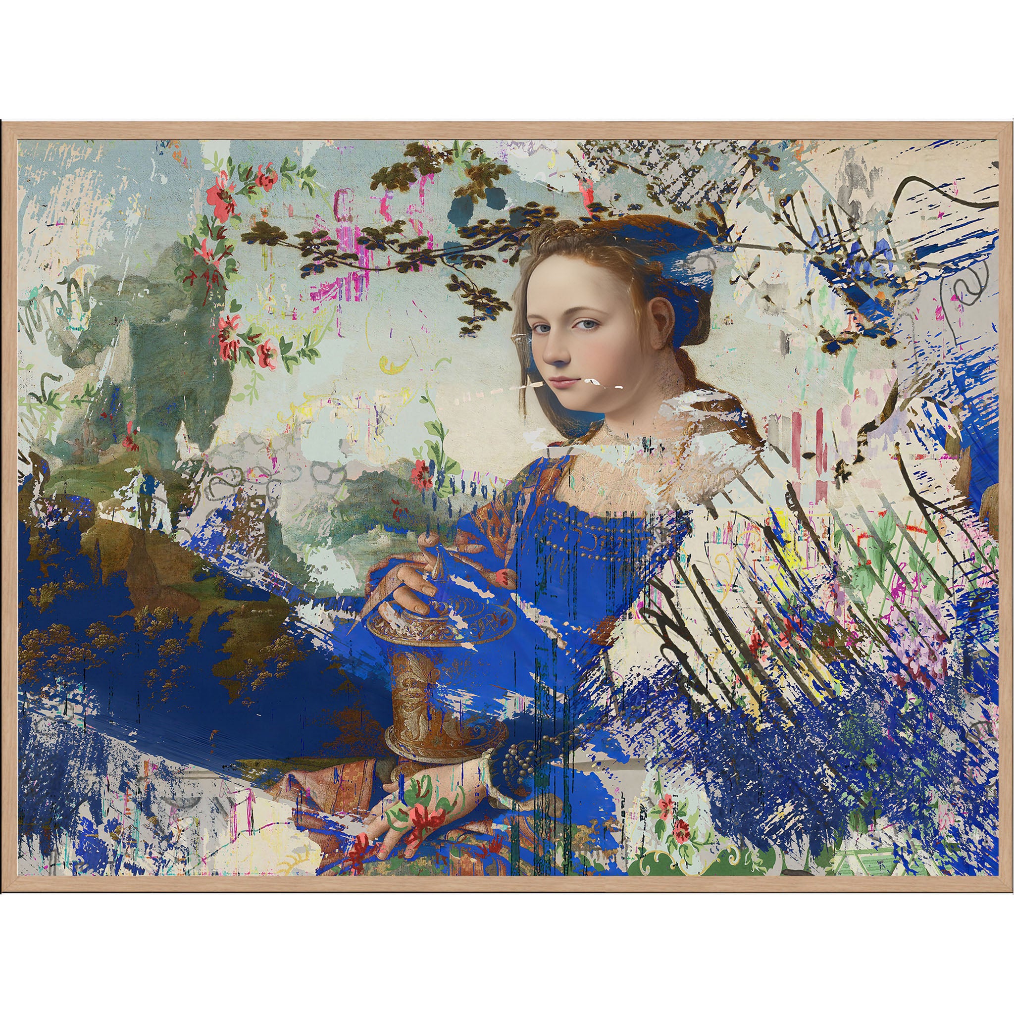 Framed Art Print - Famous Paintings - Maria