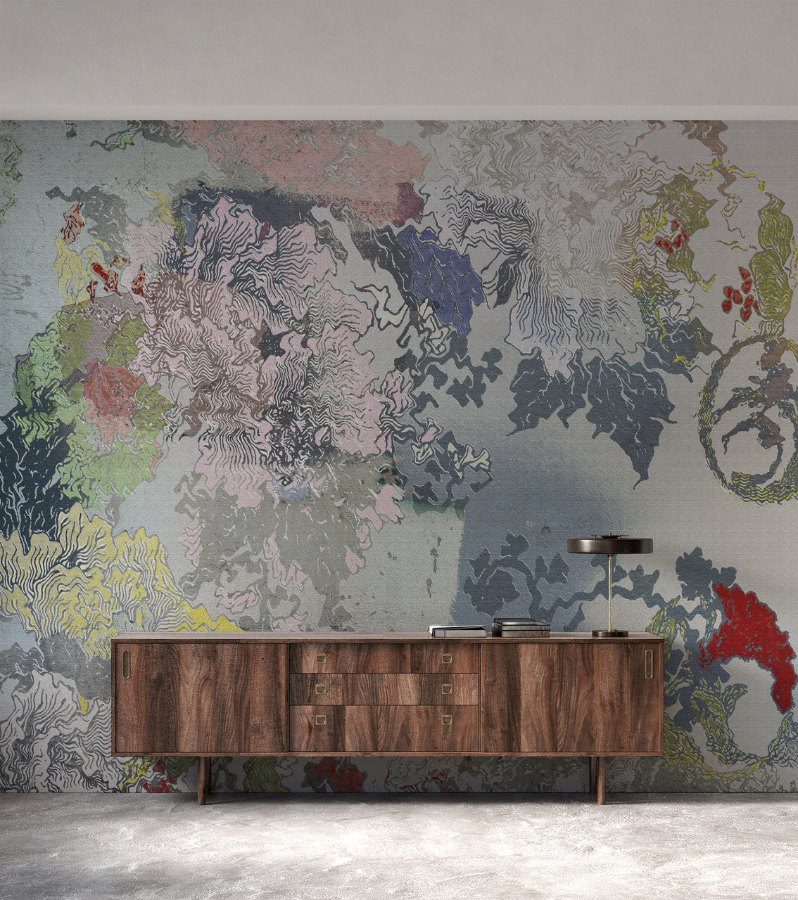 Wallpaper - Floating World - Oriental