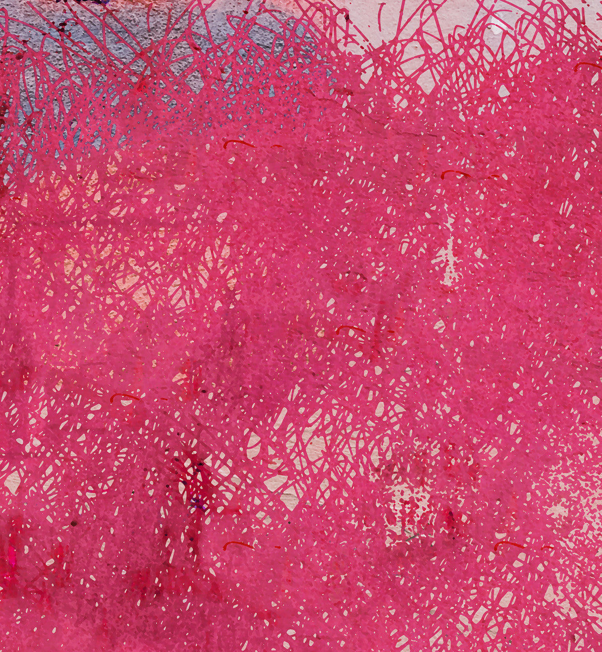 Wallpaper - Scribble - Pink