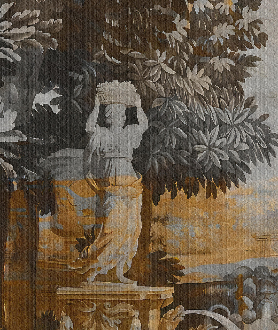 Wallpaper - Woven Magic- Tapestry Orange