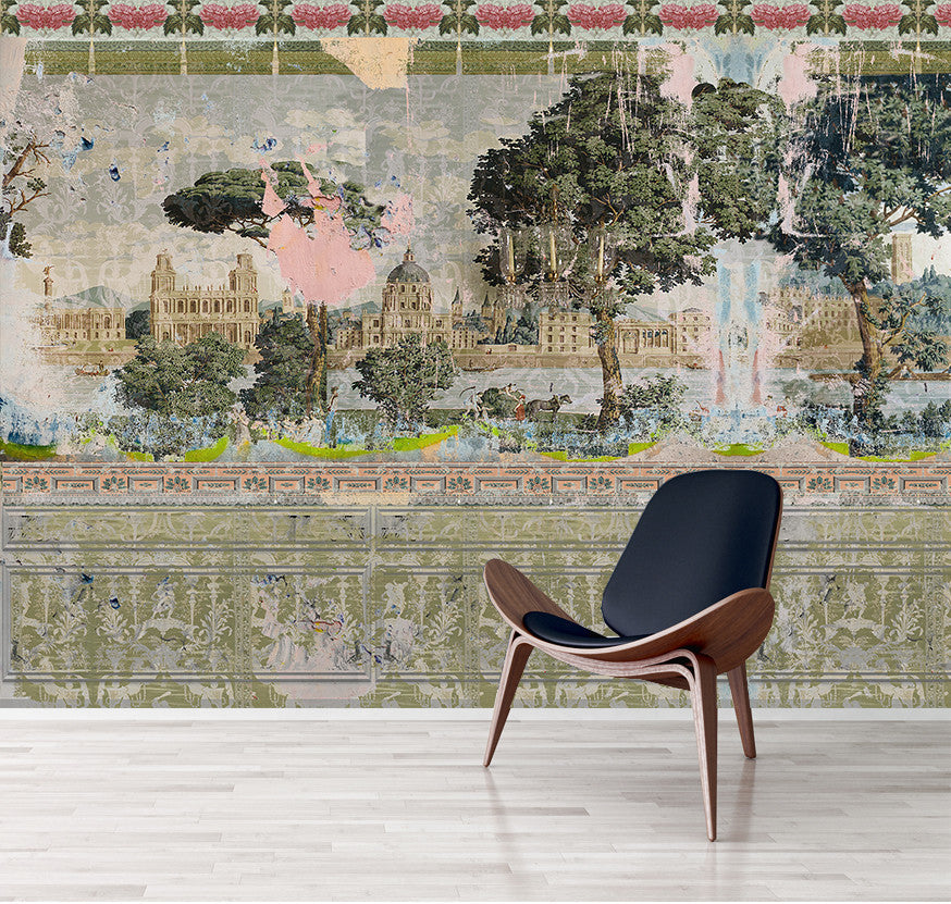 Wallpaper - Faded Empire - Restoration Project