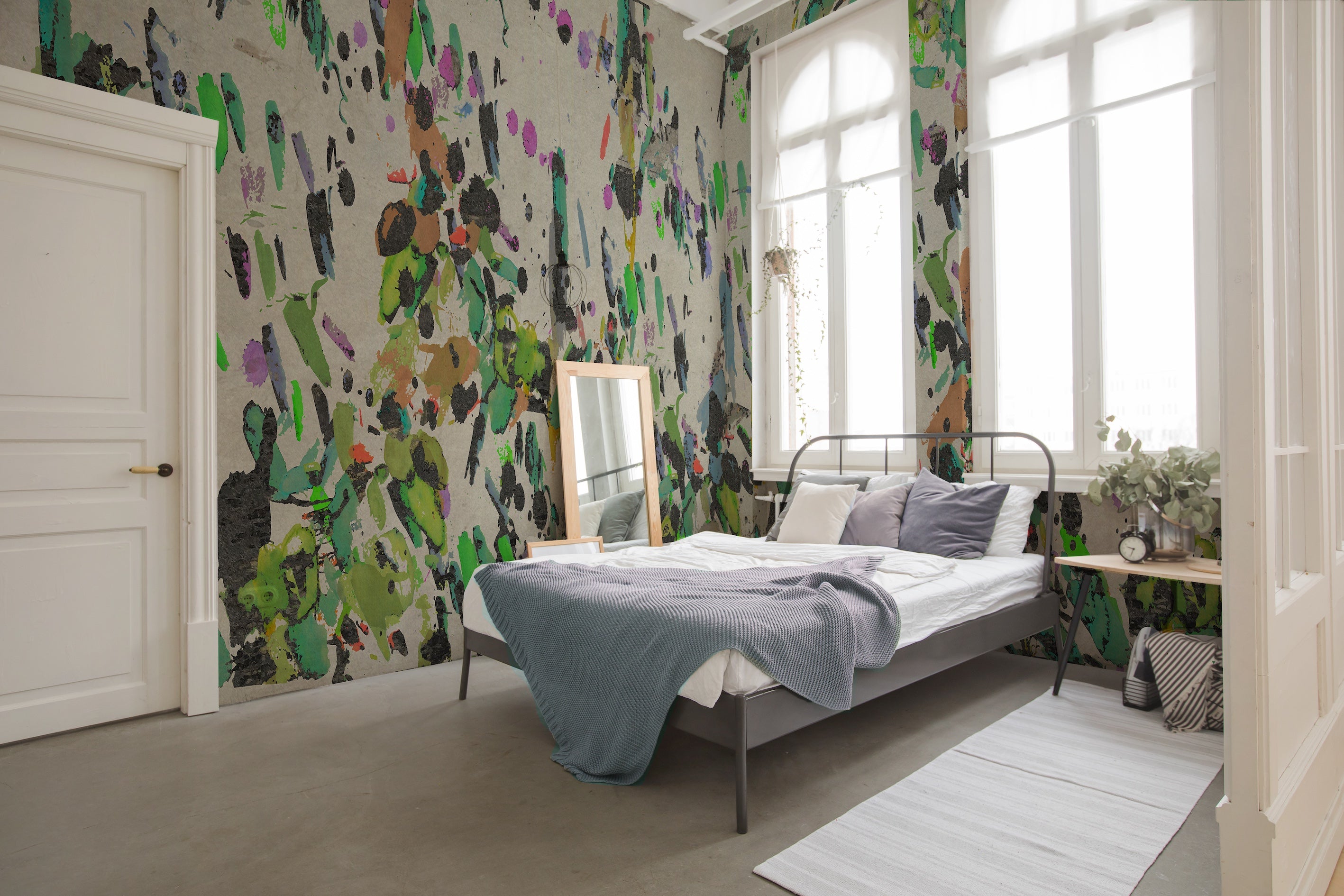 Wallpaper - Mixed Media - Water Colour Splash