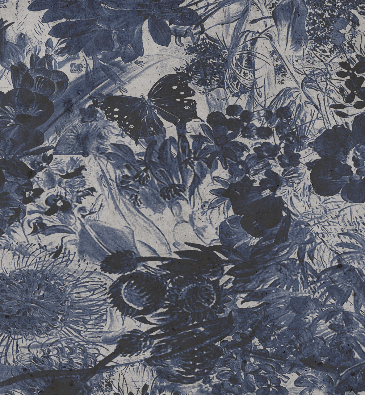 Wallpaper - Wildflowers - Inky