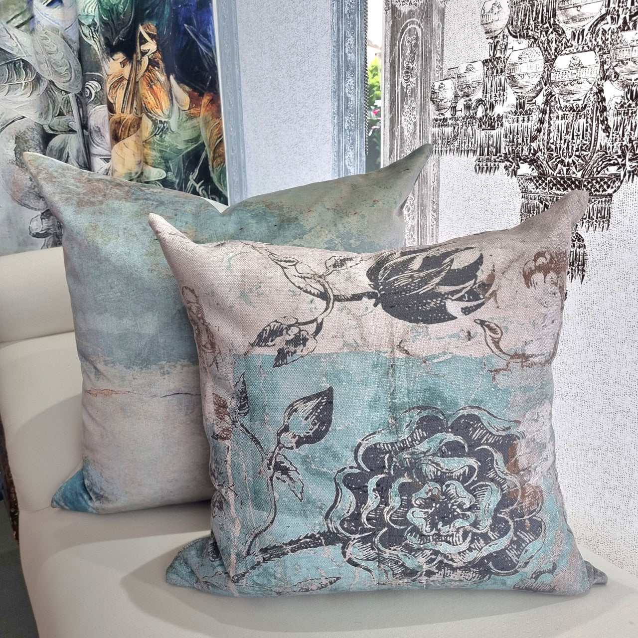 Cushion - Botanical Graffiti