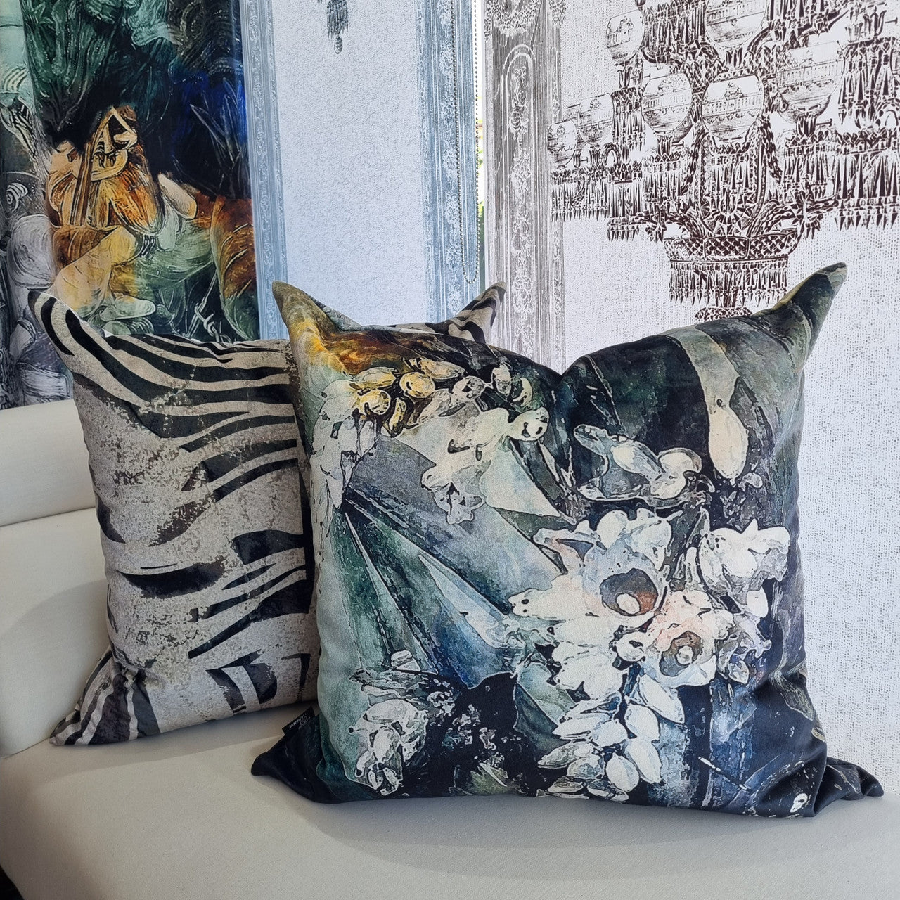 Cushion - Zebra Stripe