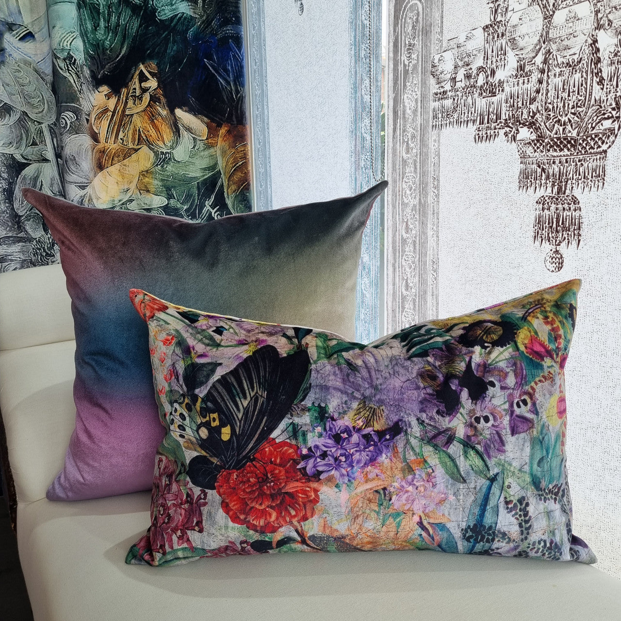 Cushion - Silver Walled Garden