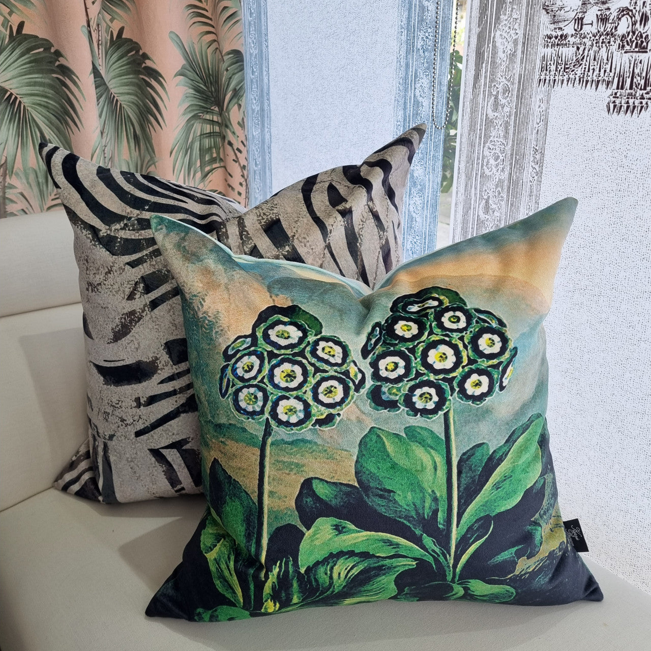 Cushion - Zebra Stripe