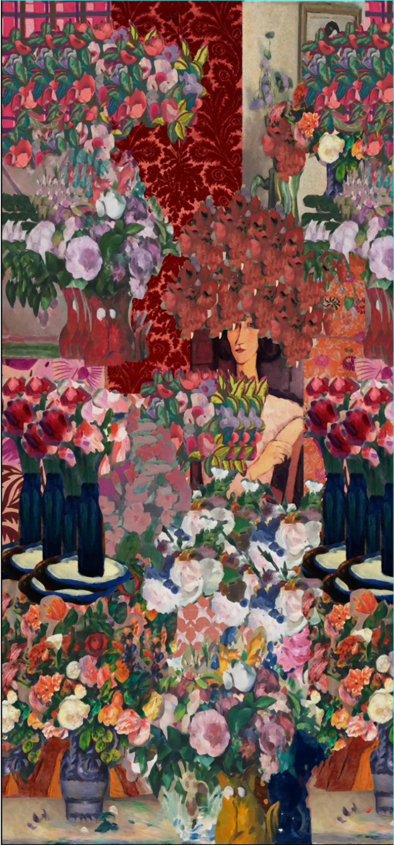 Fabric - Modigliani Was Here - Beatrice Hastings