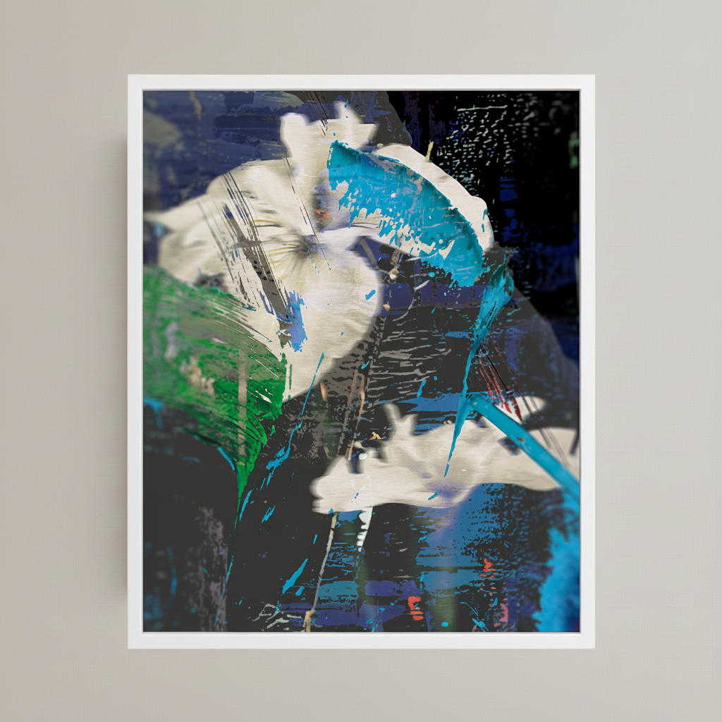 Artwork - Blurred Vision - Blue Iris