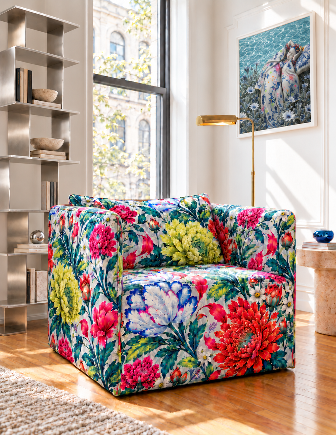 Fabric - Botanical Voltage -Full Bloom