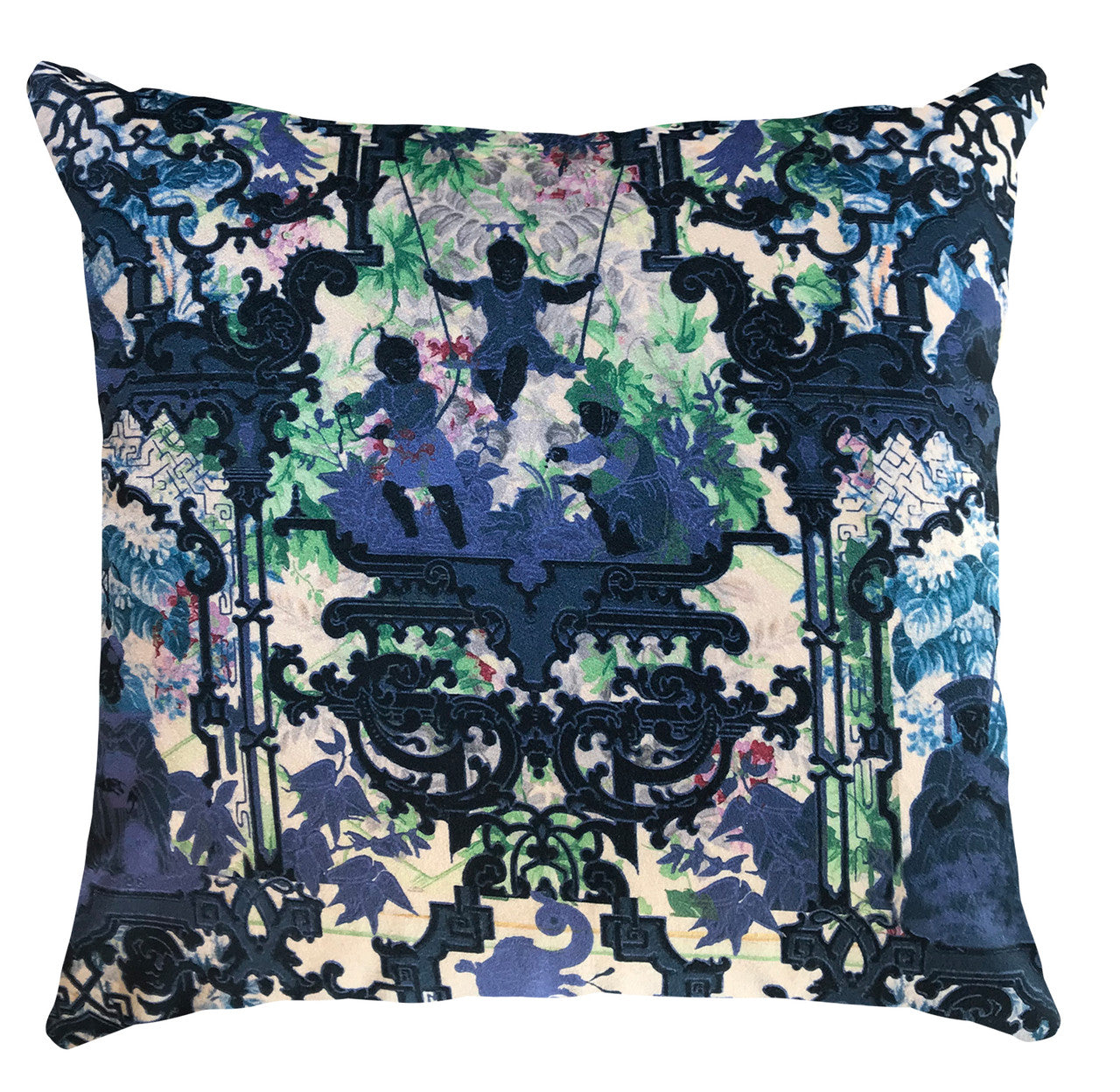 Cushion - Chinoiserie - In the Garden of Double Happiness
