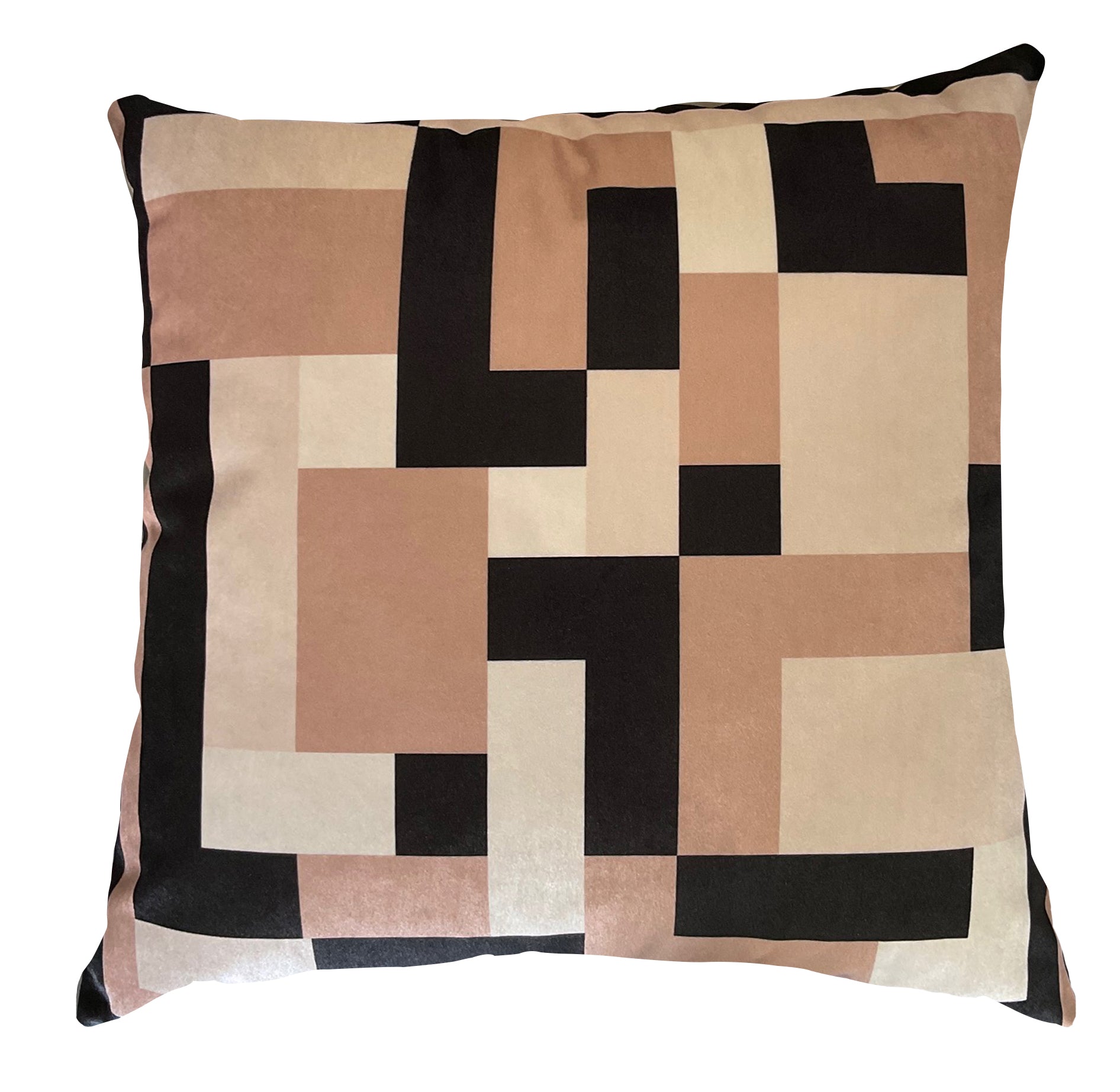 Cushion - Grid Theory - Axis in Blush