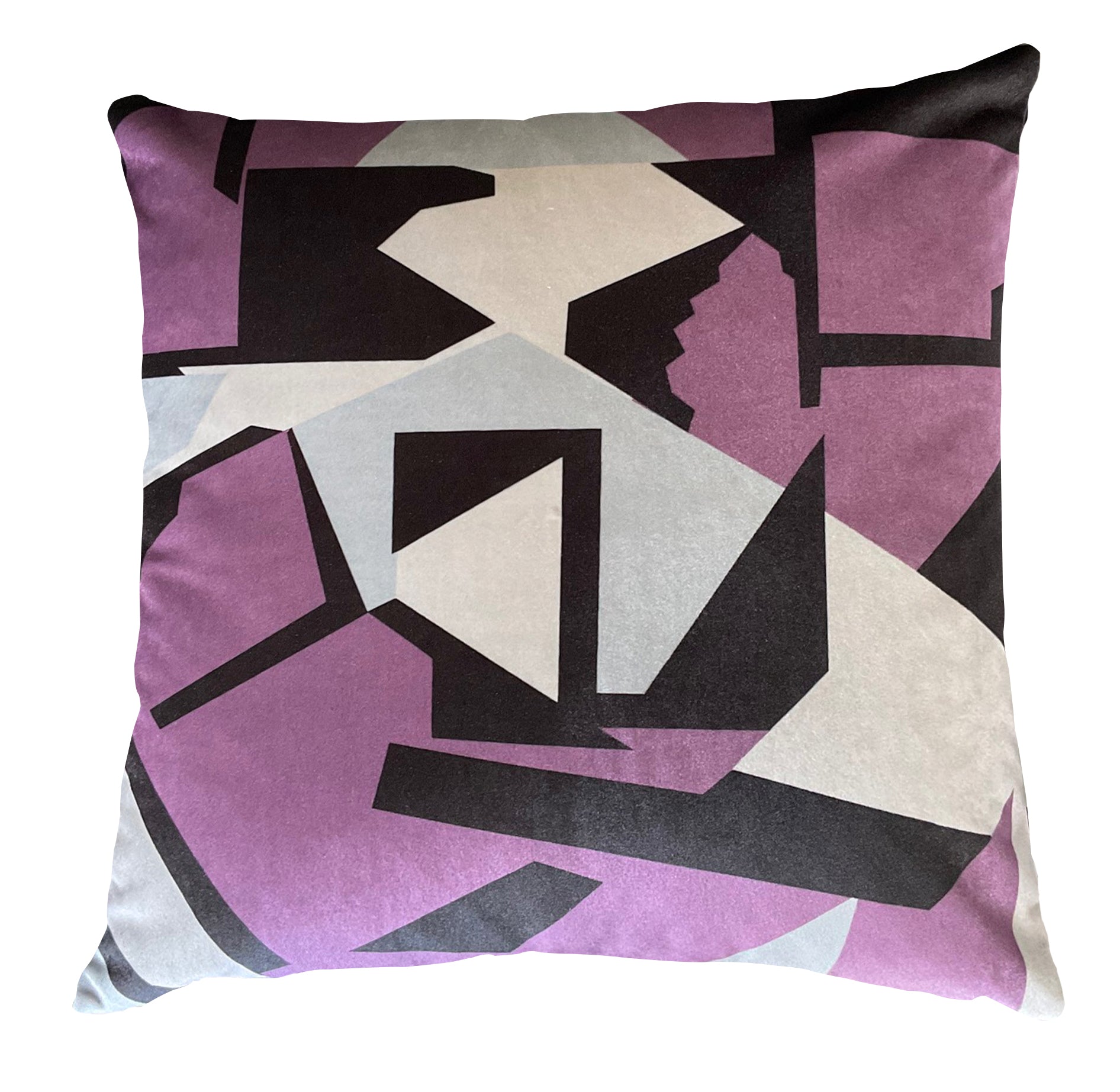 Cushion - Grid Theory - Circuit in Violet