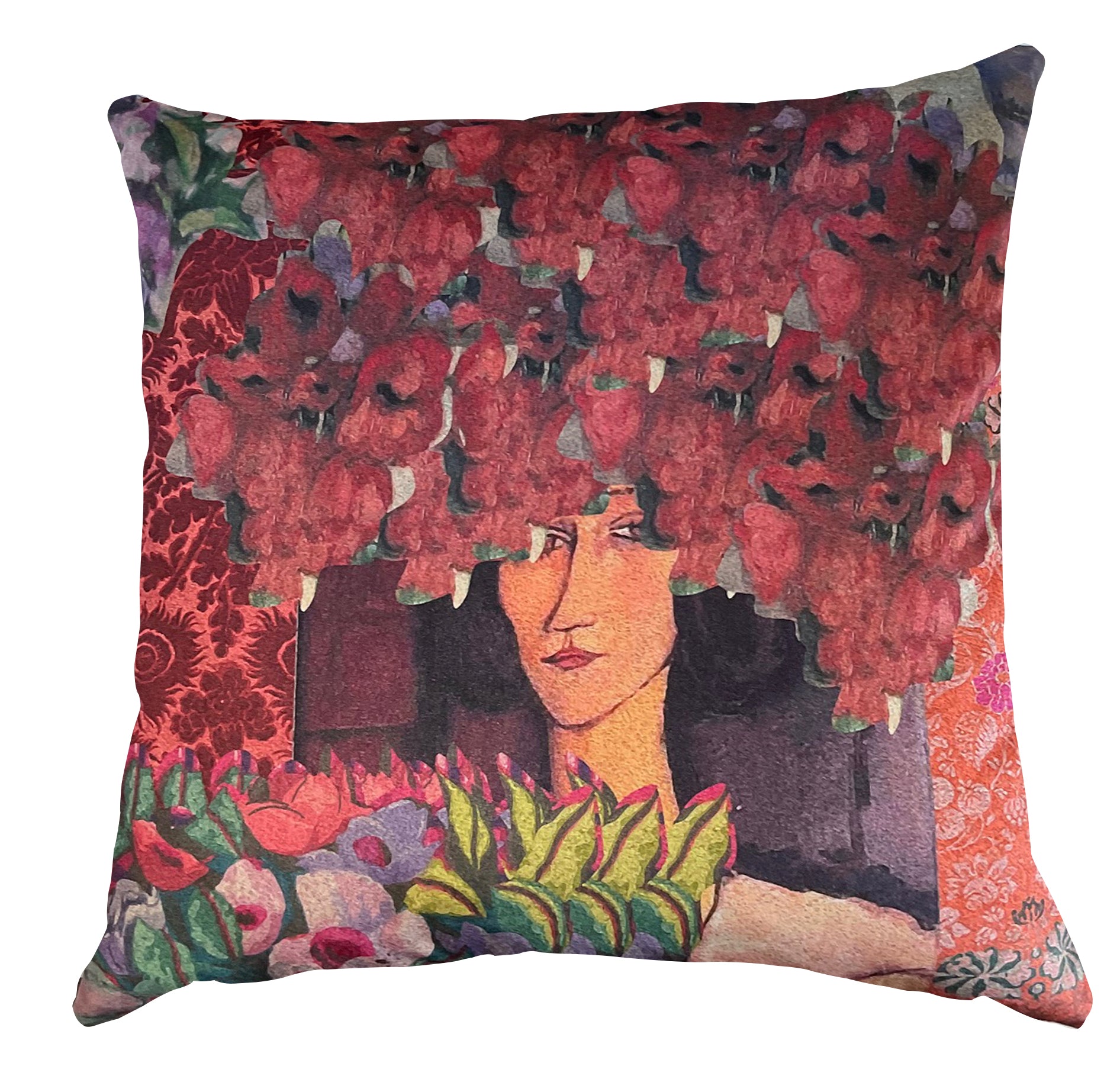 Cushion - Modigliani Was Here - Beatrice Hastings