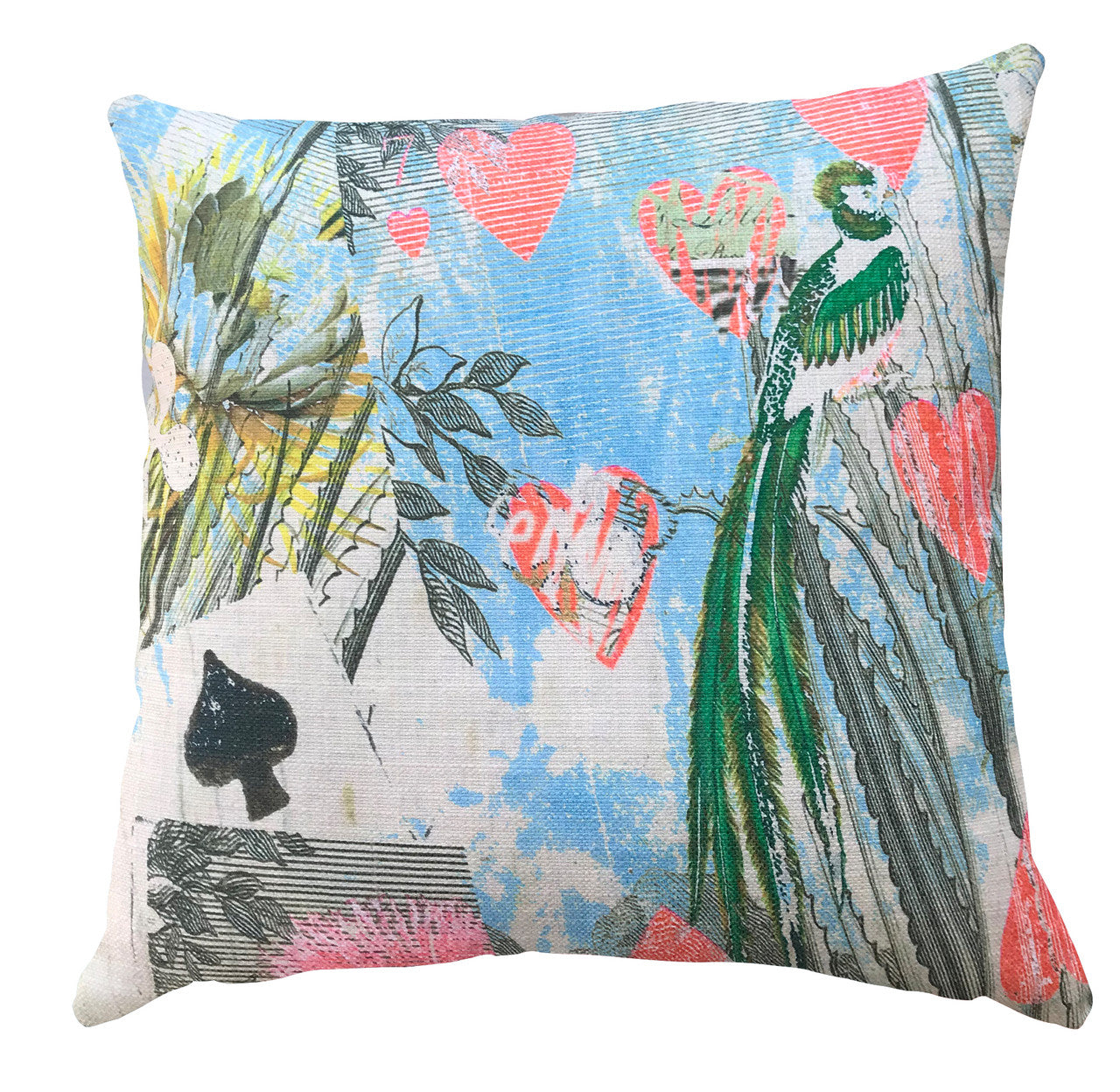 Cushion - The Card Players - Call a Spade