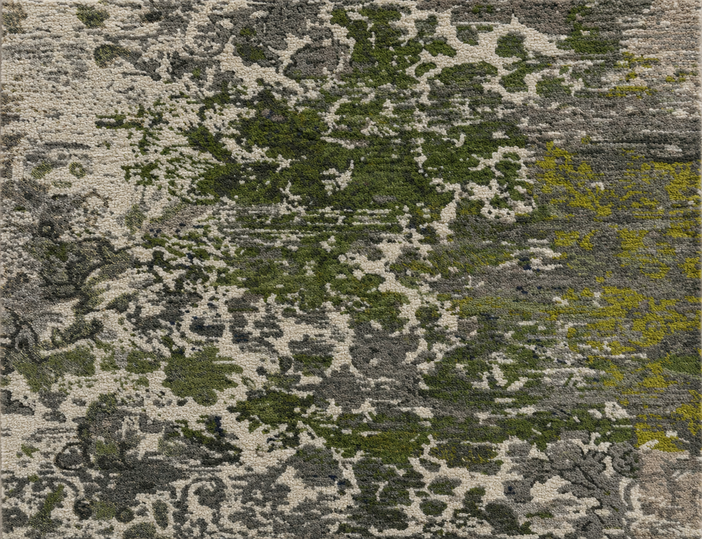 Rug - Chalky Landscape - Olive