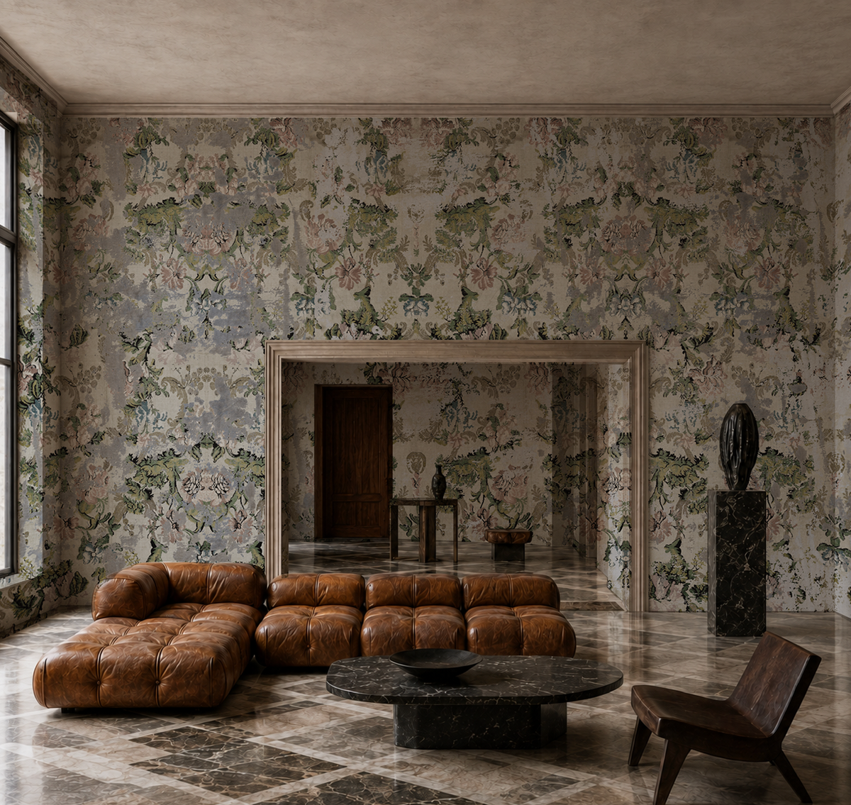 Wallpaper - Faded Empire -La Vie En Rose