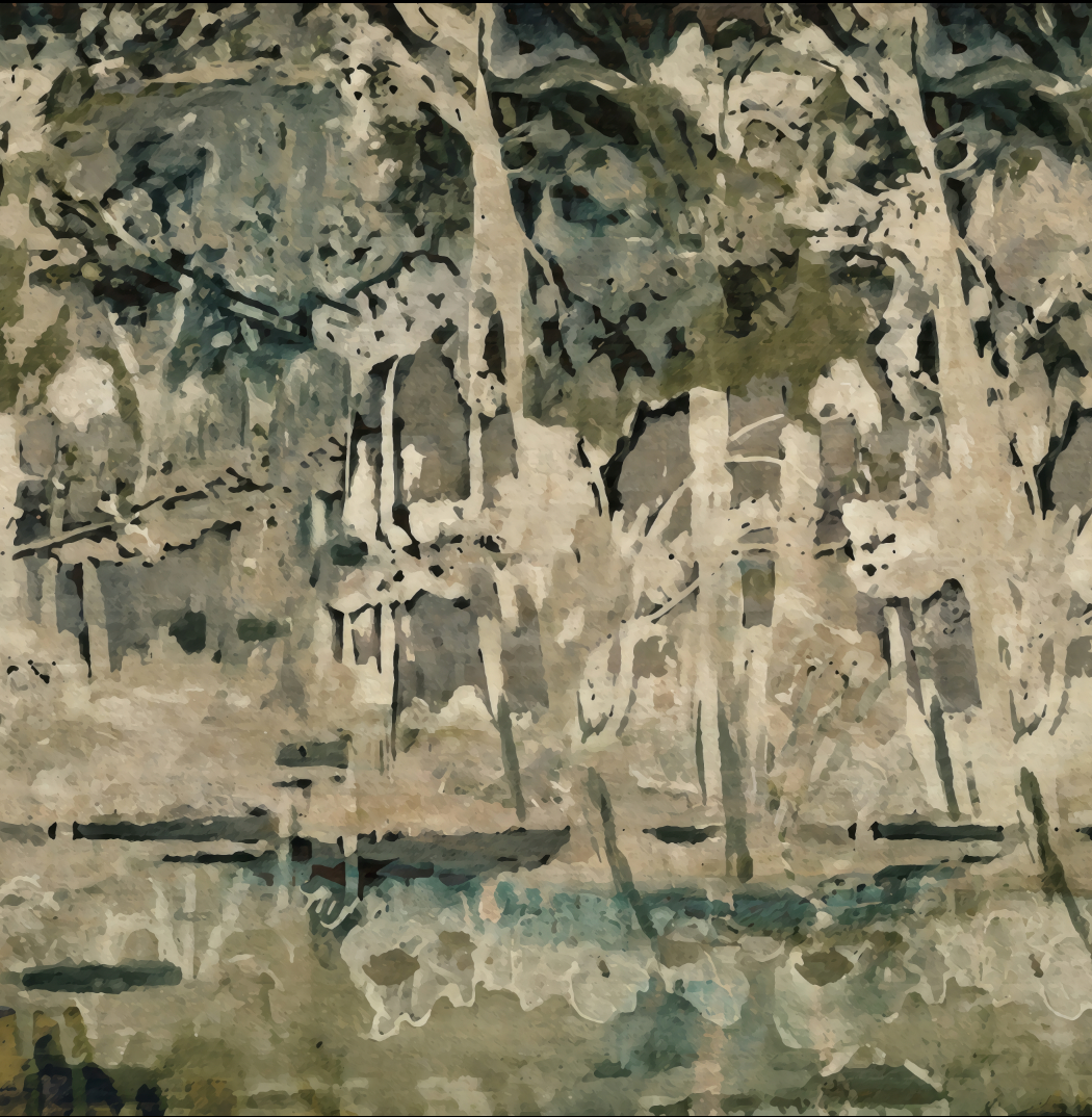 Wallpaper - Fauve Forest - Olive