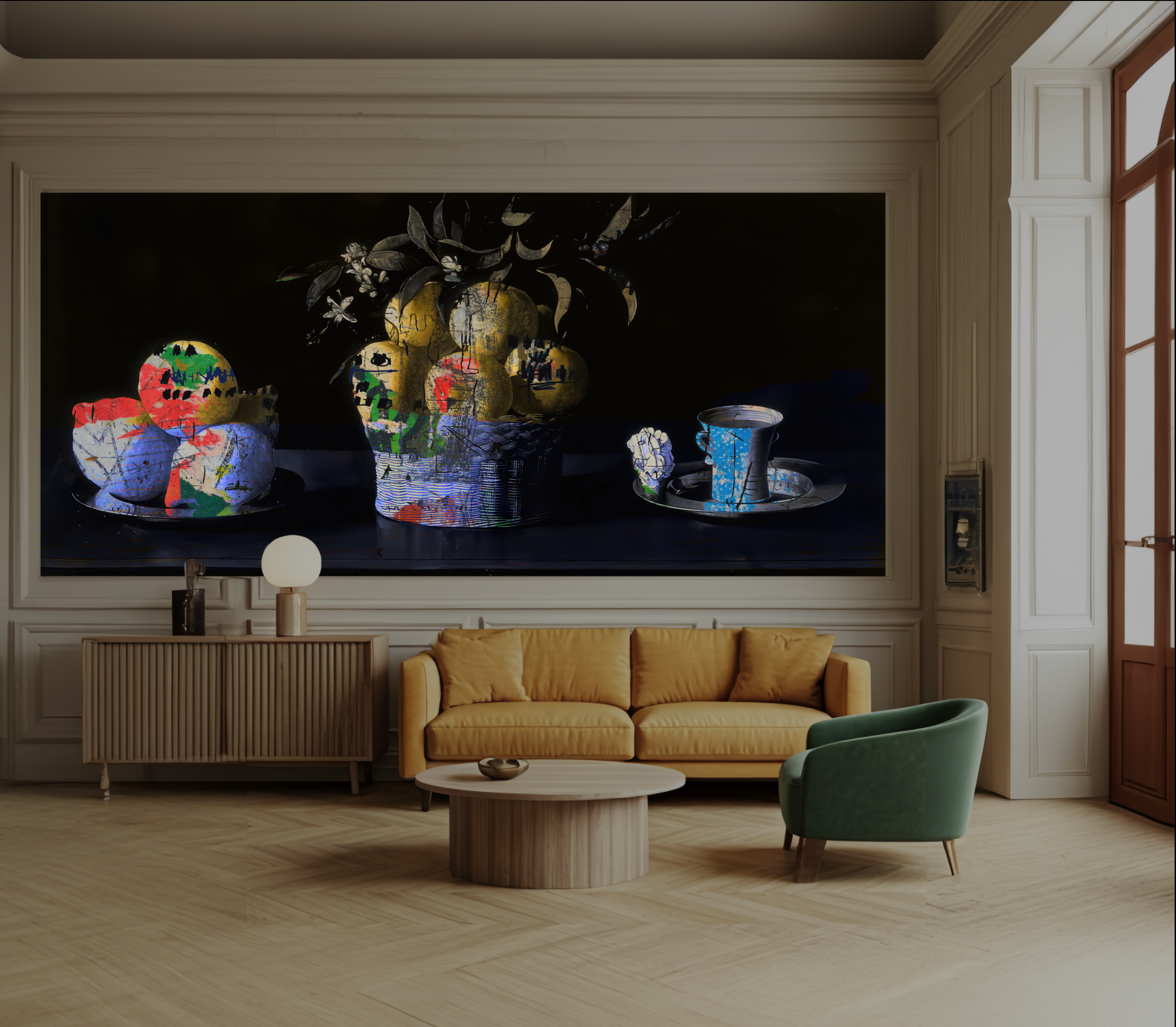 Wallpaper - Fruit Riot - Lemon Raid