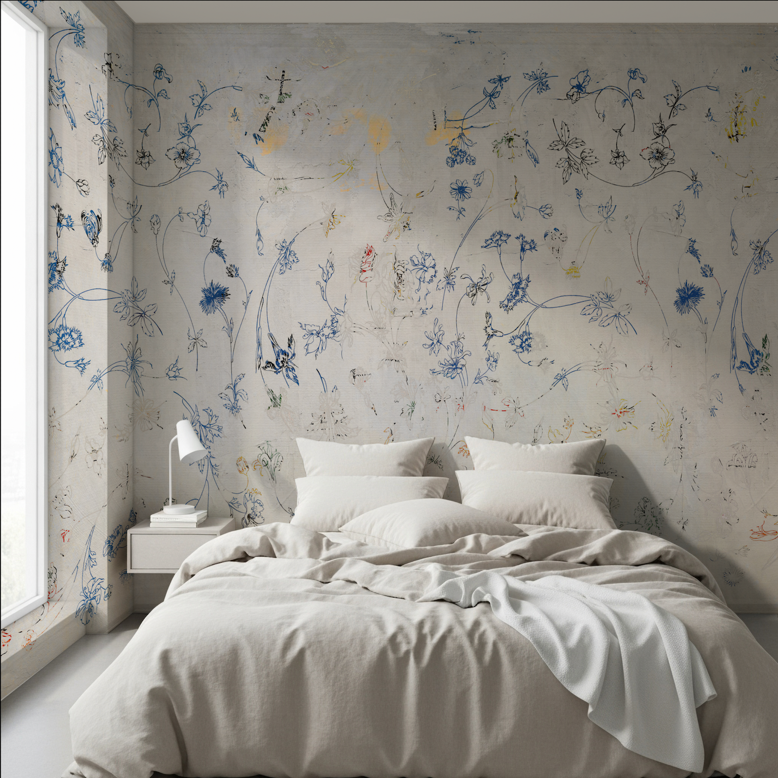 Wallpaper - Garden Etchings