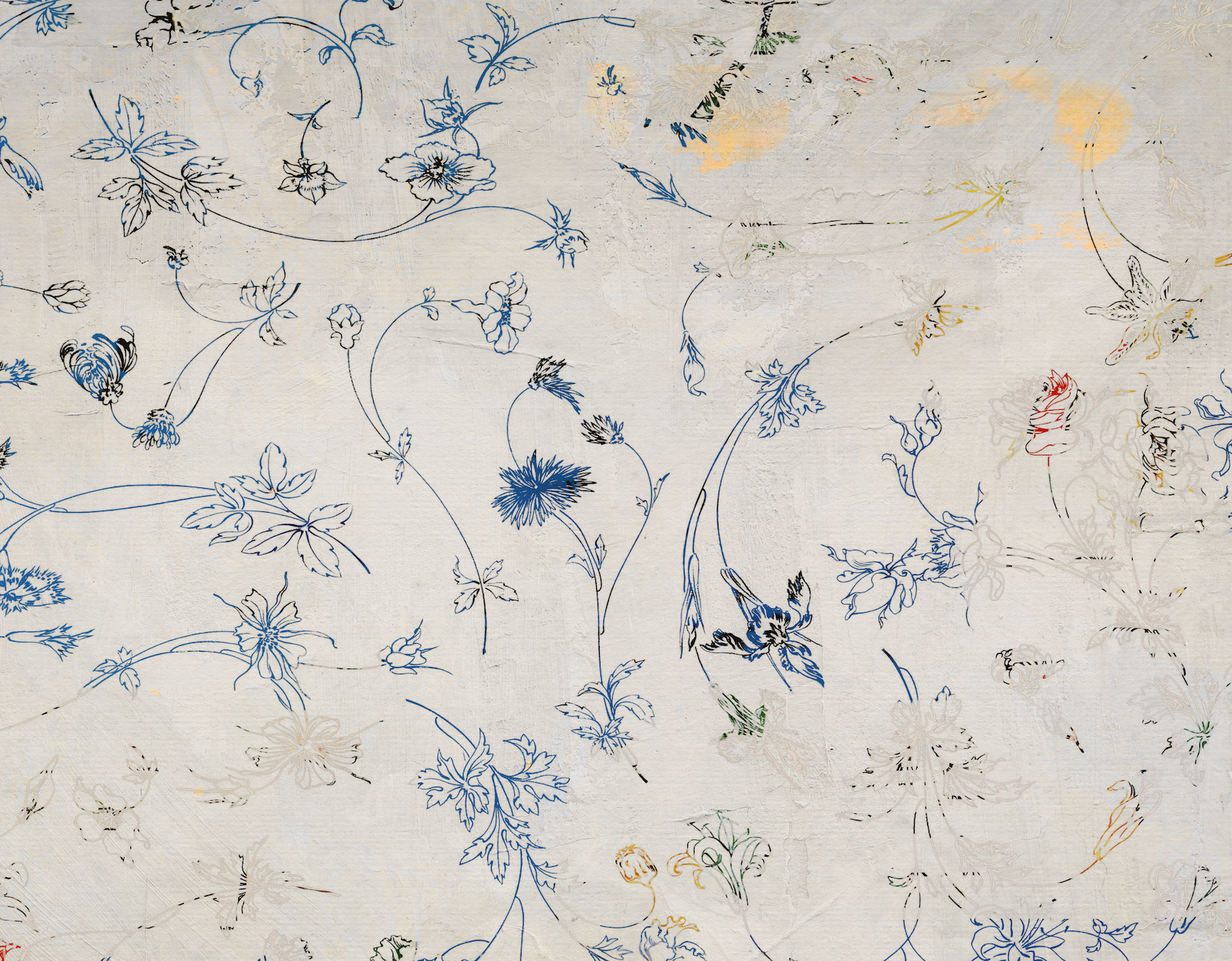 Wallpaper - Garden Etchings