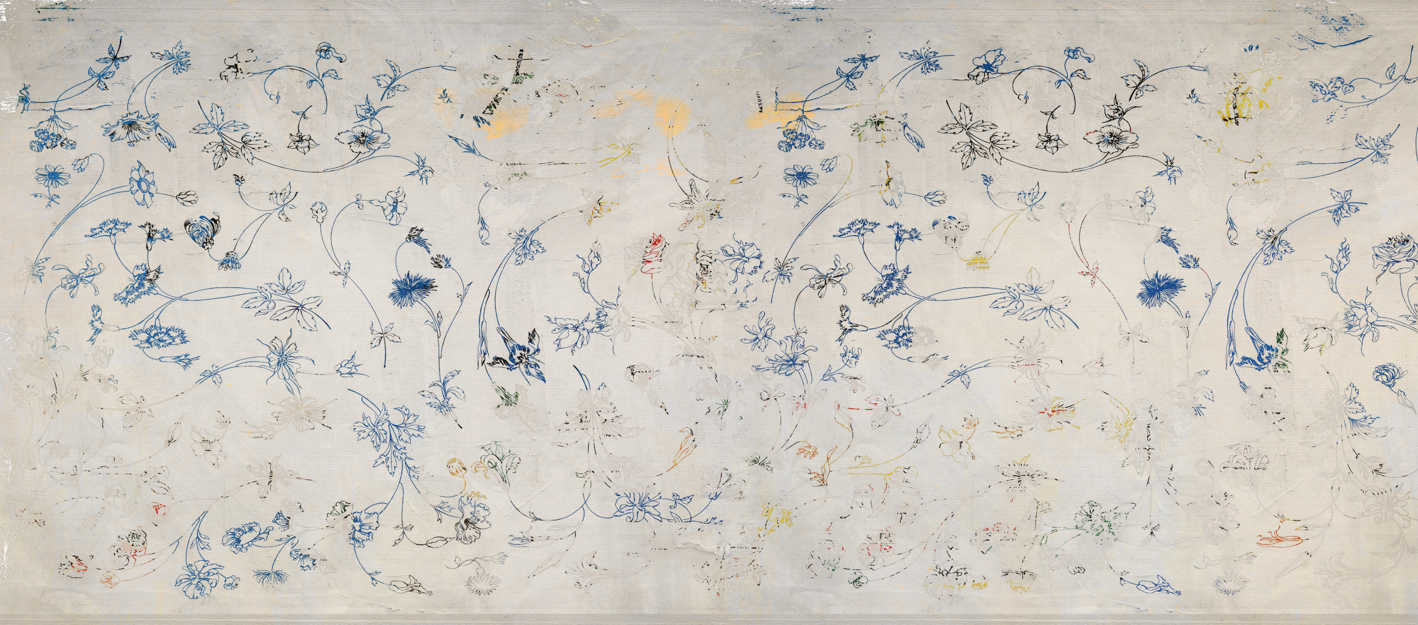 Wallpaper - Garden Etchings