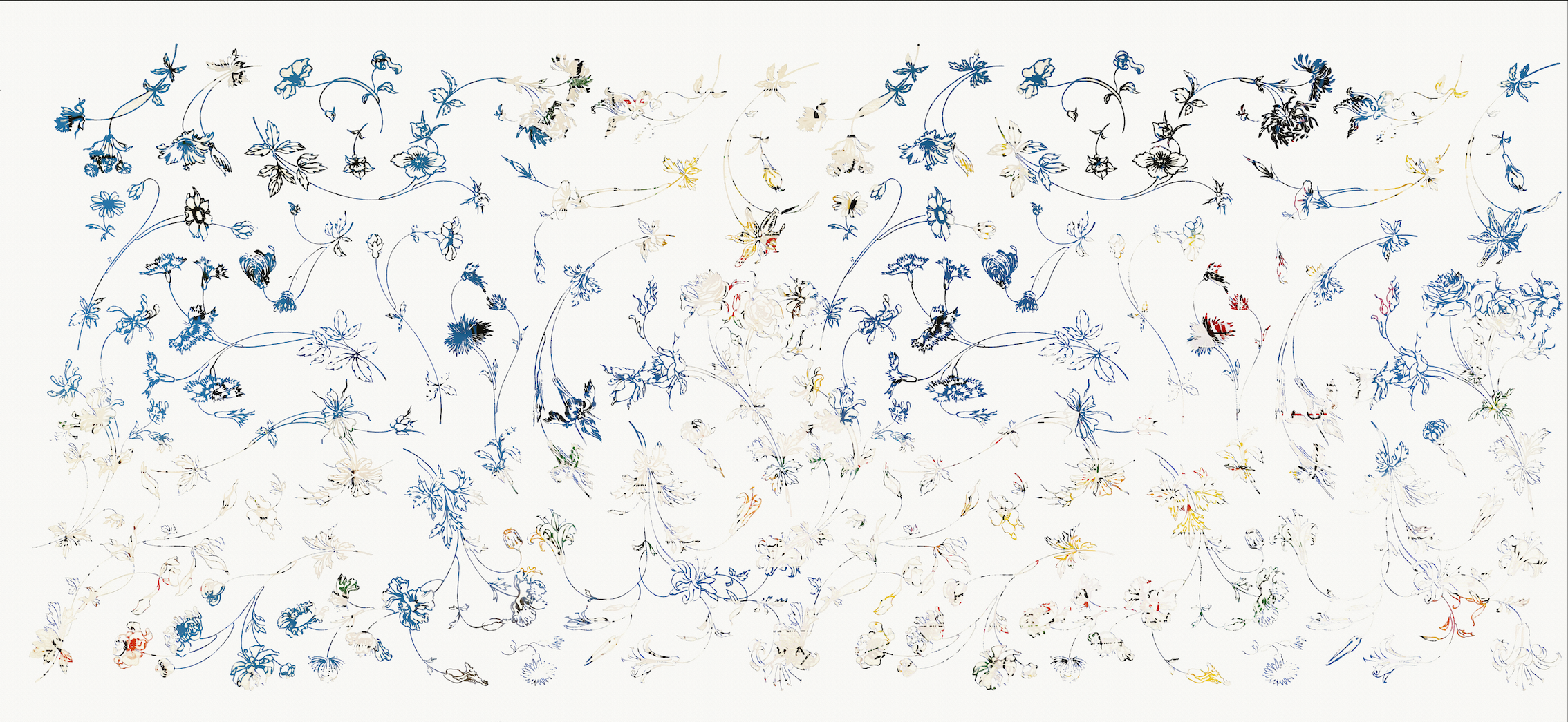 Wallpaper - Garden Etchings