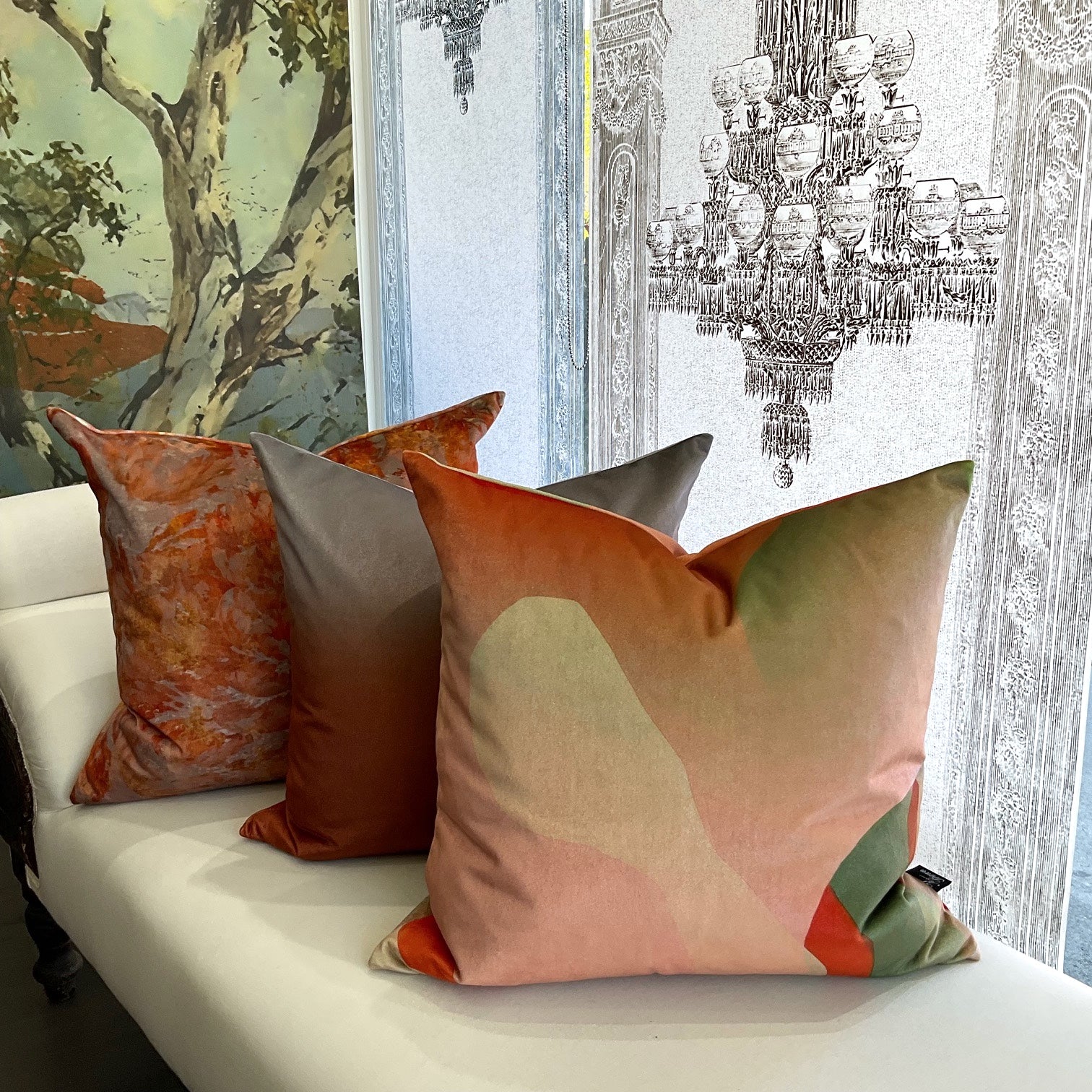 Cushion - Musical Interlude - Pink Notes