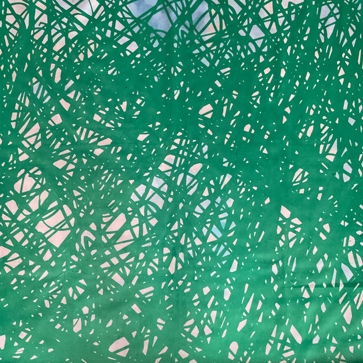 Fabric - Scribble - Green (Archive Drop)