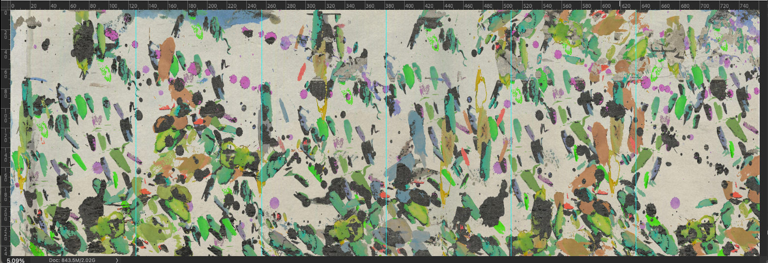 Wallpaper - Mixed Media - Crayon Drawings
