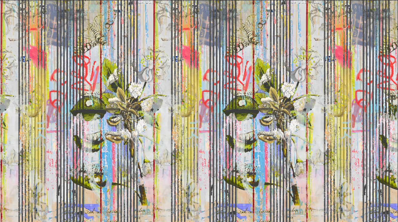 Wallpaper - Botanical Ticking - Floral