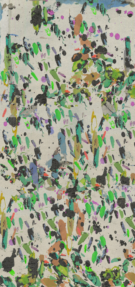 Fabric - Mixed Media - Water Colour Splash
