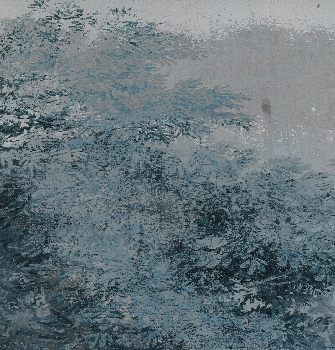 Wallpaper - Shadow Play - Steel Blue