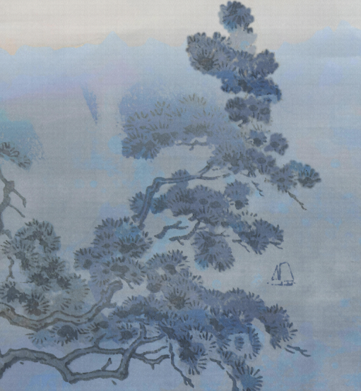 Wallpaper - Shadow Play - Mountain Tree
