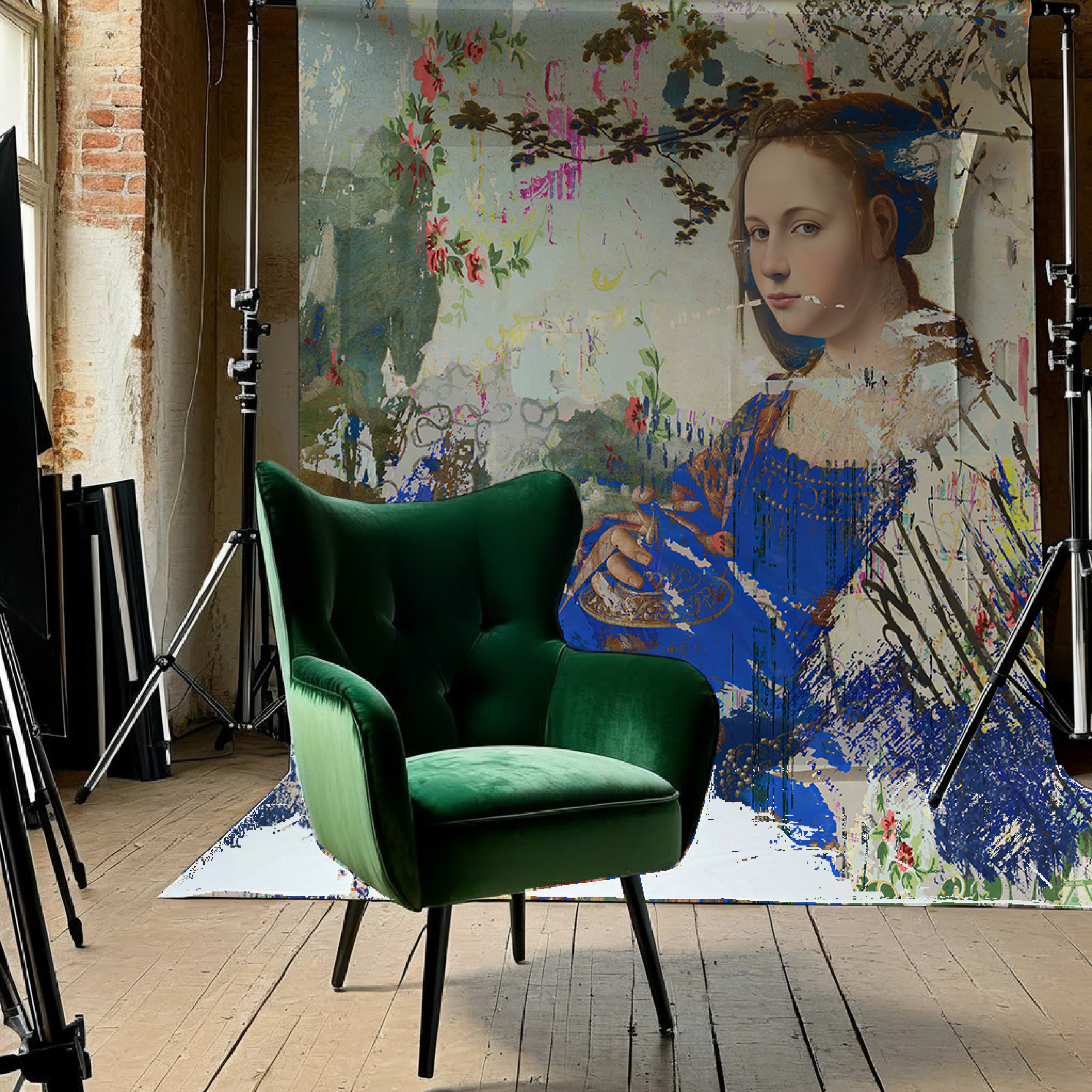 Wallpaper - Famous Paintings - Maria