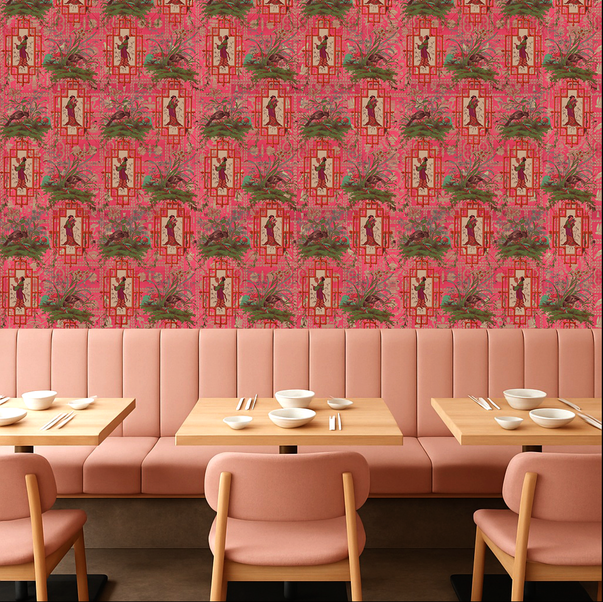 Wallpaper - Chinoiserie - Eldest Princess